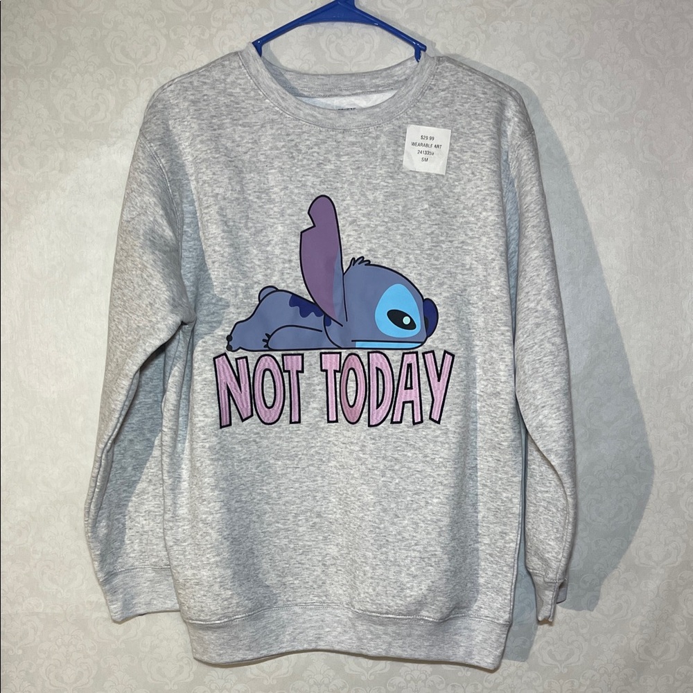Freeze Gray Disney Stitch Sweatshirt